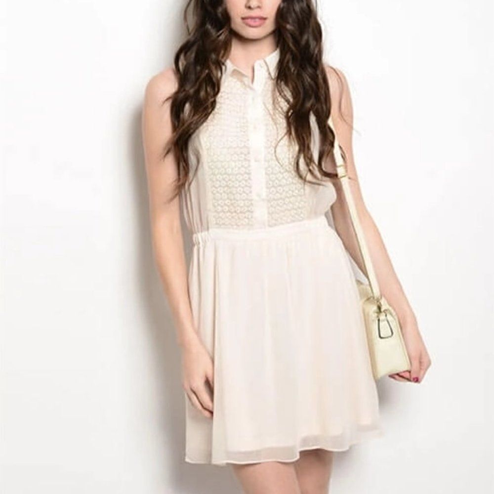 *Clearance* Ina Ivory Dress